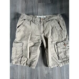 Vintage Esprit Co NY 10018 Cargo Shorts Men Size 32 Tan Carpenter Brown